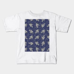 Astronaut Pattern Kids T-Shirt